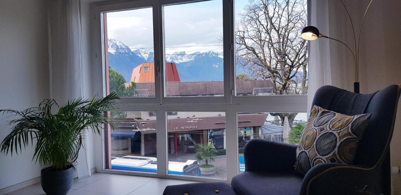 Rose Lake View Apartment Montreux Luaran gambar