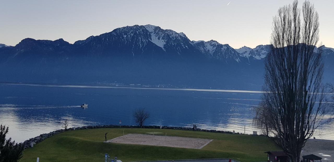 Rose Lake View Apartment Montreux Luaran gambar