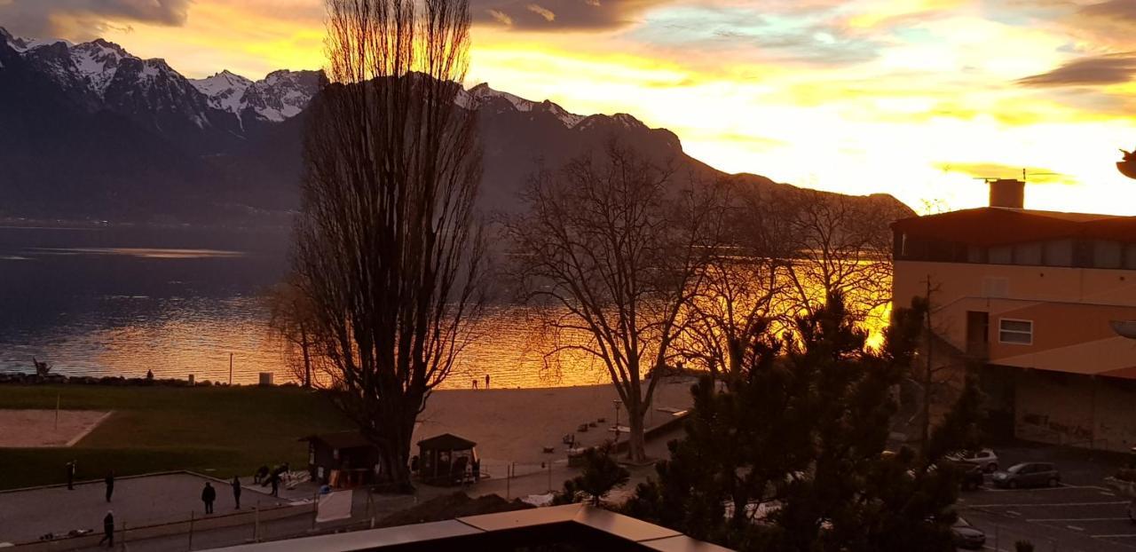 Rose Lake View Apartment Montreux Luaran gambar